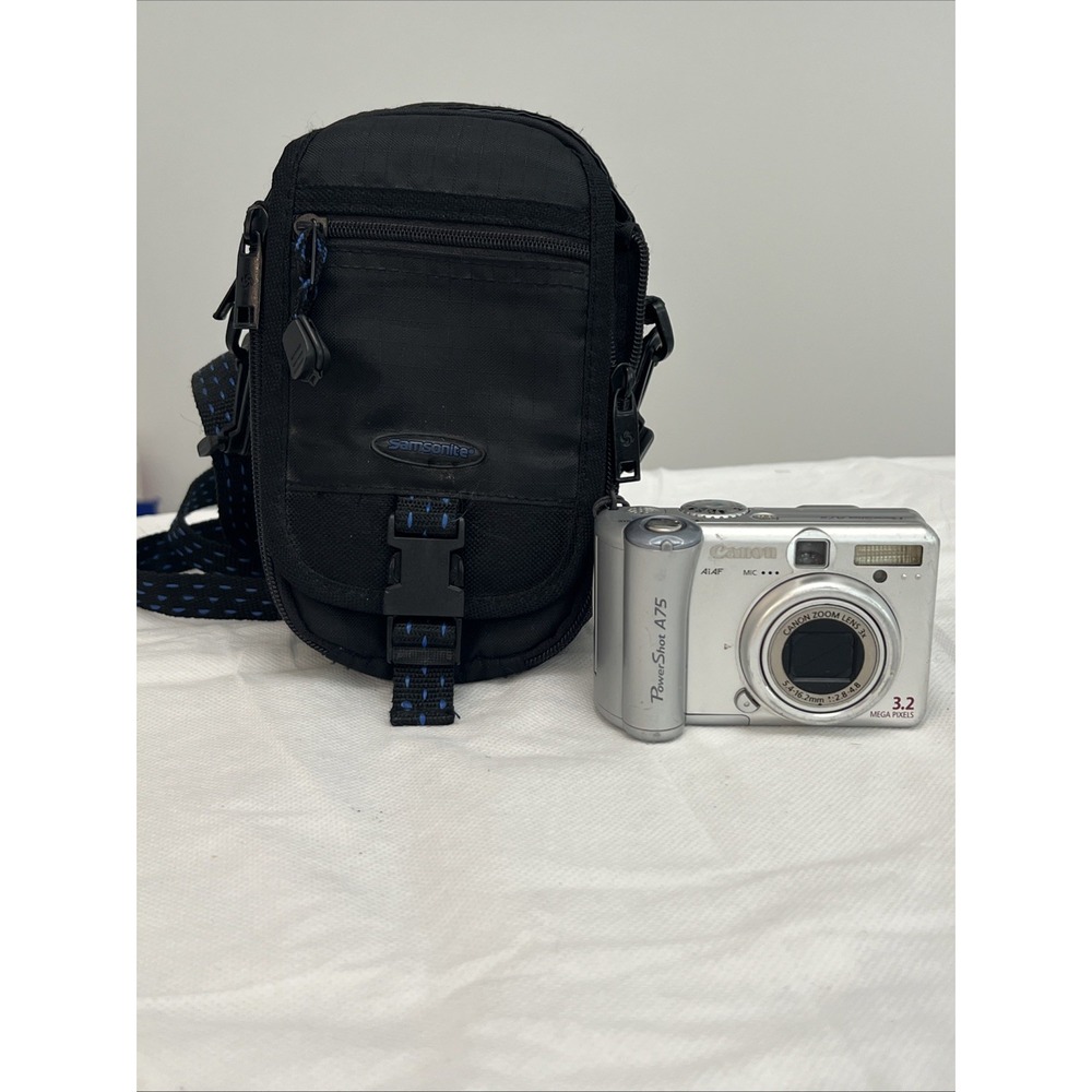 CANON PowerShot A75 Digital Camera 3.2 MP 3X Zoom Silver